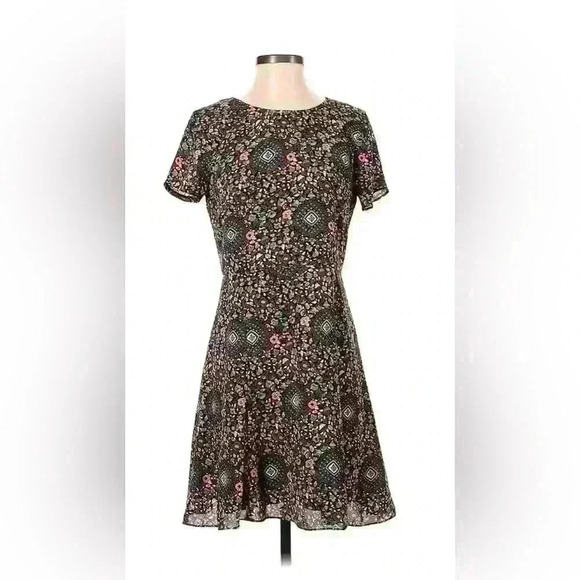 JCrew Factory Floral Print Dress - Picture 1 of 2